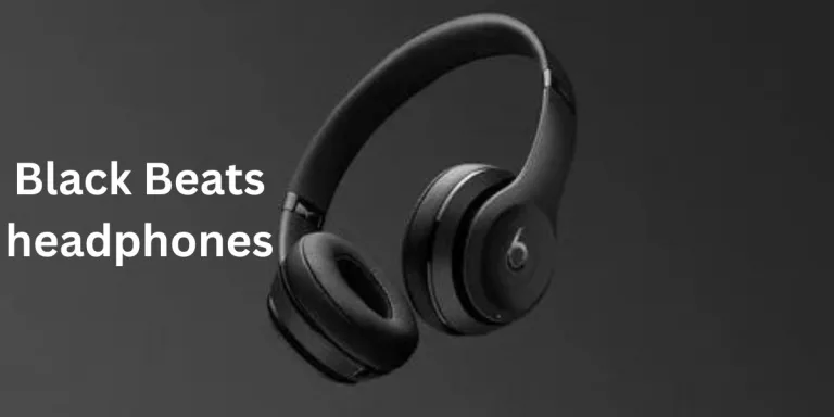 Black Beats headphones